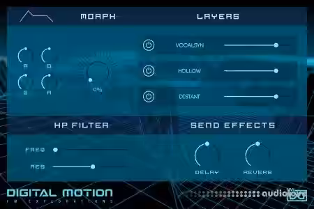 UVI Falcon Expansion Digital Motion v1.0.1 [WiN] - Sample Pack Artwork