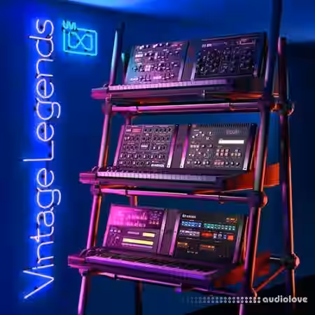 UVI Vintage Legends - Full and Light Version - Sample Pack Artwork