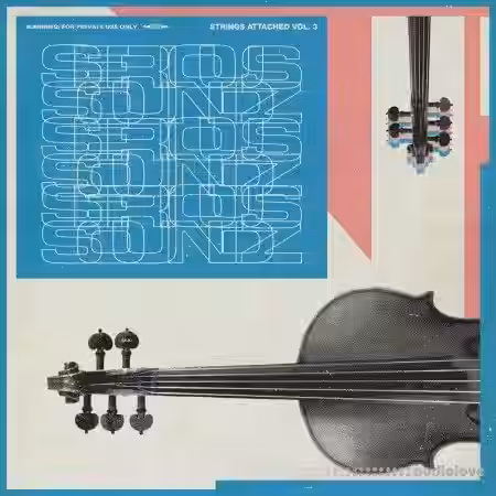 V Don Serious Soundz Library Strings Attached Vol.3 [WAV] - Sample Pack Artwork