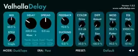 Valhalla DSP Valhalla Delay v2.5.0 [WiN] - Sample Pack Artwork