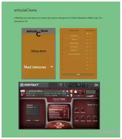 Valiumdupeuple ArticulaCtion v1.3 [Max for Live] - Sample Pack Artwork