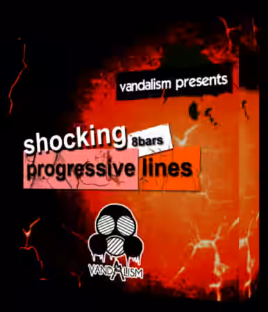Vandalism Shocking 8bars Progressive Lines [WAV, MiDi] - Sample Pack Artwork