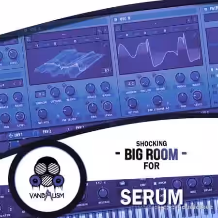 Vandalism Shocking Big Room For Serum [WAV, MiDi, Synth Presets] - Sample Pack Artwork