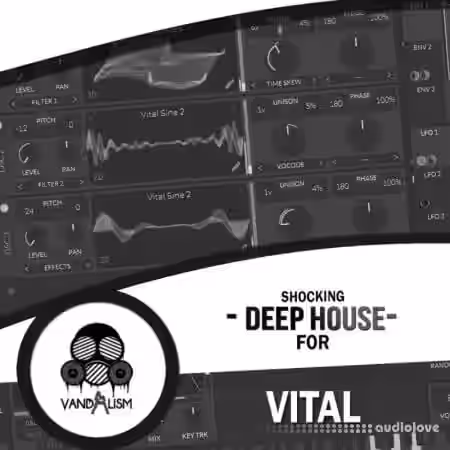 Vandalism Shocking Deep House For Vital [Synth Presets] - Sample Pack Artwork