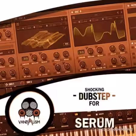 Vandalism Shocking Dubstep For Serum [Synth Presets] - Sample Pack Artwork