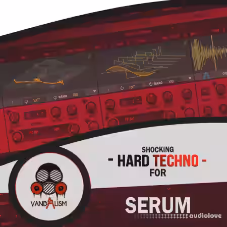 Vandalism Shocking Hard Techno For Serum [MiDi, Synth Presets] - Sample Pack Artwork