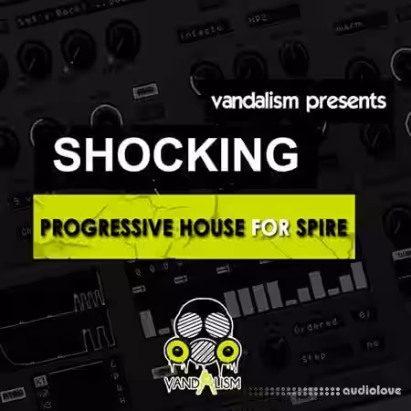 Vandalism Shocking Progressive House [Synth Presets] - Sample Pack Artwork