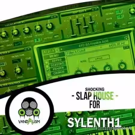 Vandalism Shocking Slap House For Sylenth1 [Synth Presets] - Sample Pack Artwork