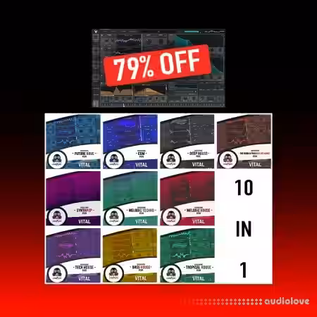 Vandalism Vital Bundle Vital [Synth Presets] - Sample Pack Artwork