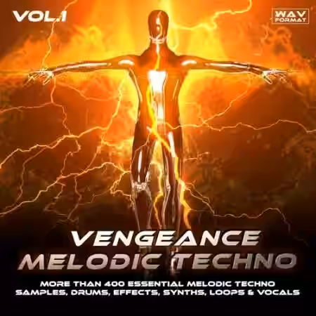 Vengeance Melodic Techno Vol.1 [WAV] - Sample Pack Artwork
