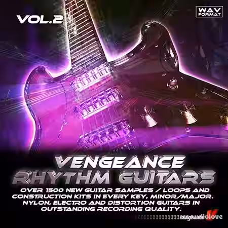 Vengeance Rhythm Guitars Vol.2 [WAV] - Sample Pack Artwork