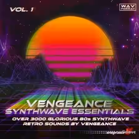 Vengeance Synthwave Essentials 1 [WAV] - Sample Pack Artwork
