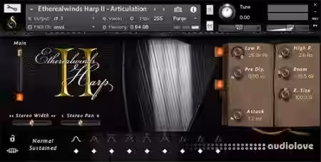 Versilian Studios Etherealwinds Harp II [KONTAKT] - Sample Pack Artwork