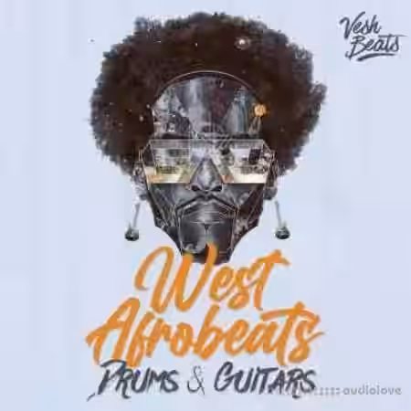 Vesh Beats West Afrobeats Guitars and Drums [WAV, MiDi] - Sample Pack Artwork