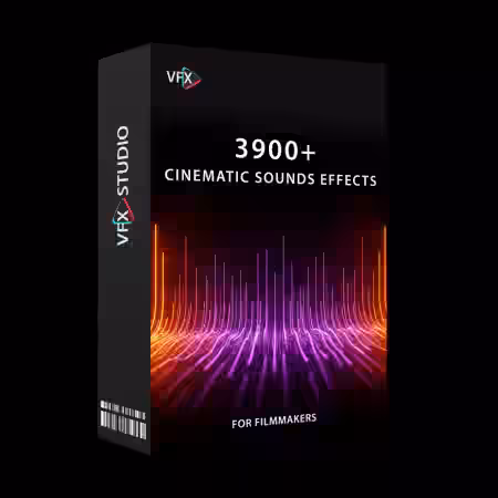 Video-Presets 3900 Cinematic Sound Effects [For Filmmakers] [WAV] - Sample Pack Artwork