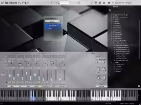 Vienna Symphonic Library Studio Special Edition Vol.2 for Synchron Player - Sample Pack Artwork