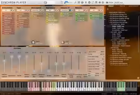 Vienna Symphonic Library Synchron Solo Viola Standard for Synchron Player - Sample Pack Artwork