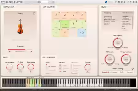 Vienna Symphonic Library Synchron Solo Violin 1 Full for Synchron Player - Sample Pack Artwork