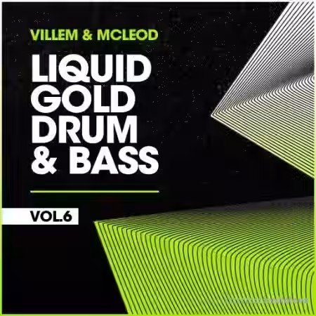 Villem & McLeod Samples & Sounds Liquid Gold Drum & Bass VOL 6 [WAV] - Sample Pack Artwork
