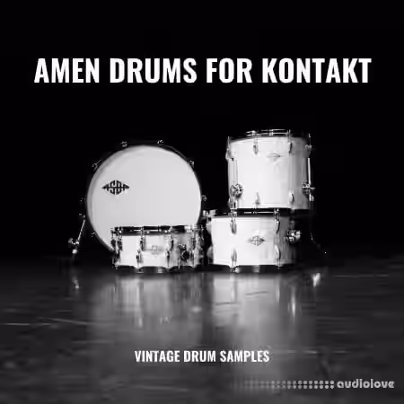 Vintage Drum Samples Amen Drums [KONTAKT] - Sample Pack Artwork