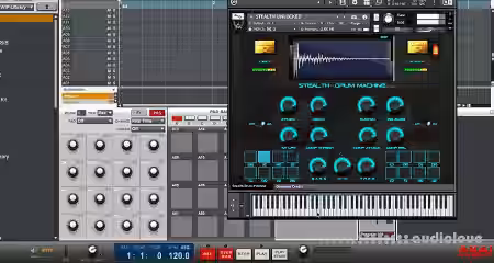 Vip Soundlab Stealth Drum Machine [KONTAKT] - Sample Pack Artwork