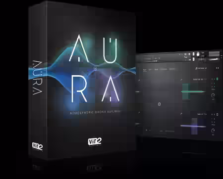 Vir2 Instruments Aura Atmospheric Drone Builder v1.0.1 [KONTAKT] - Sample Pack Artwork