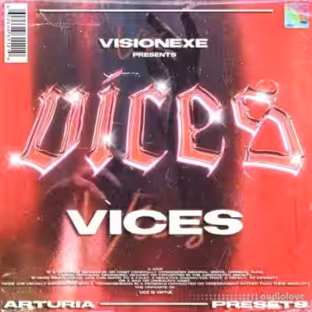 VisionEXE Vices Analog Lab 4 & 5 Bank [Synth Presets] - Sample Pack Artwork