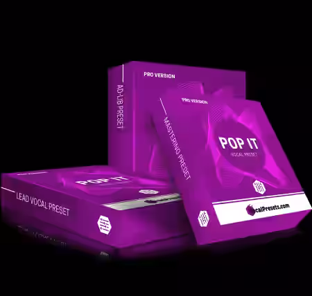VocalPresets.com POP IT (Pro Bundle) [Synth Presets] - Sample Pack Artwork