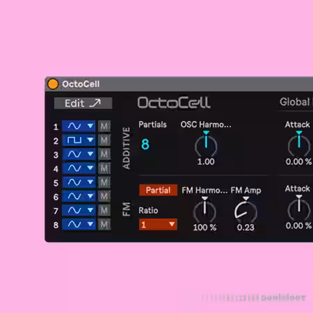 Vosynth OctoCell [Ableton Live] - Sample Pack Artwork