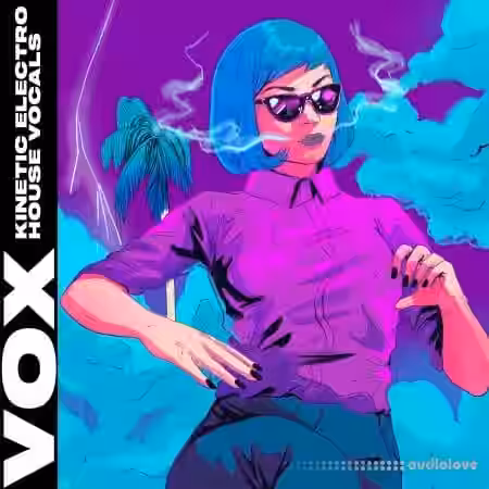 VOX Kinetic Electro House Vocals [WAV] - Sample Pack Artwork