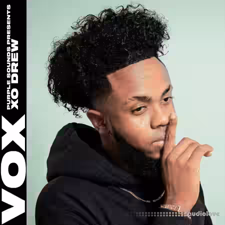 VOX Purple Sounds Presents XO Drew Vocal Pack [WAV] - Sample Pack Artwork