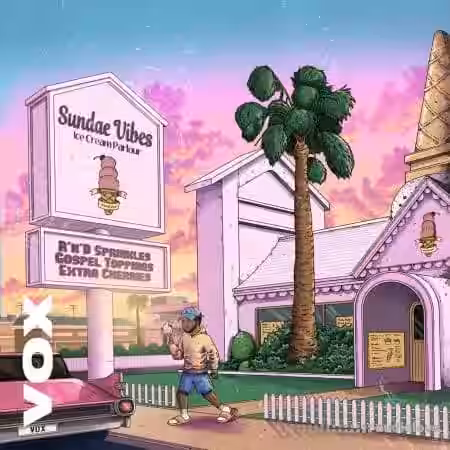 VOX Sundae Vibes: Alt RnB Vocals [WAV] - Sample Pack Artwork