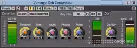 Voxengo Deft Compressor v1.10 [WiN, MacOSX] - Sample Pack Artwork