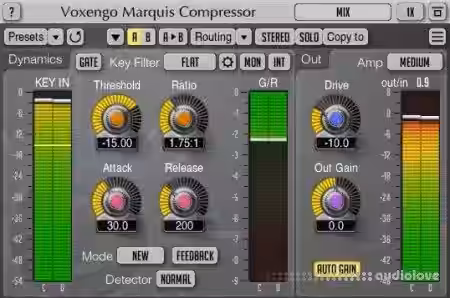Voxengo Marquis Compressor v2.6 / v2.5 [WiN, MacOSX] - Sample Pack Artwork