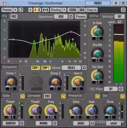 Voxengo Voxformer v2.18 [WiN, MacOSX] - Sample Pack Artwork
