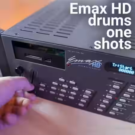 Vu Emax HD drums one shots [WAV] - Sample Pack Artwork