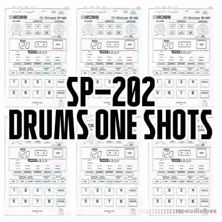 Vu SP-202 drums one shots [WAV] - Sample Pack Artwork
