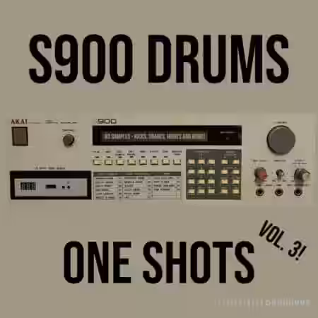 vubeatz S900 Drums One Shots Vol.3 [WAV] - Sample Pack Artwork