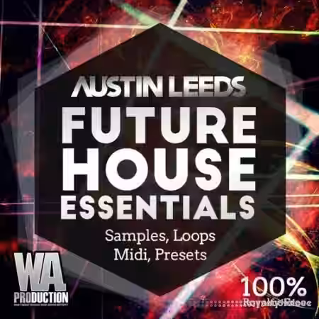 WA Production Austin Leeds Future House Essentials [WAV, MiDi, Synth Presets] - Sample Pack Artwork