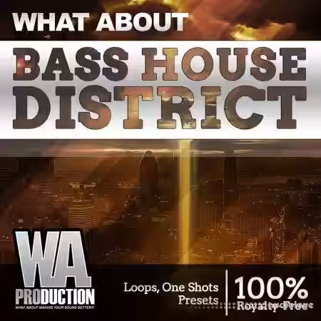WA Production Bass House District [WAV, MiDi, Synth Presets] - Sample Pack Artwork