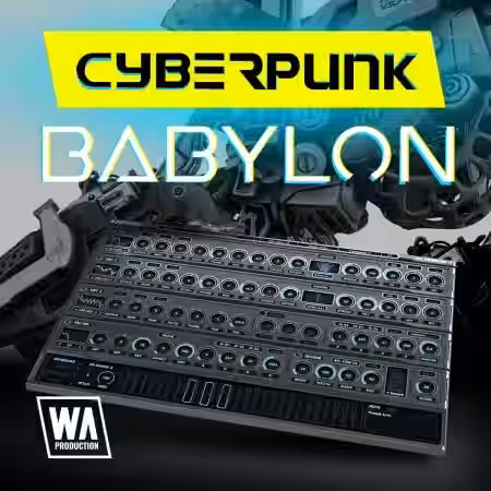 WA Production Cyberpunk For Babylon [Synth Presets] - Sample Pack Artwork