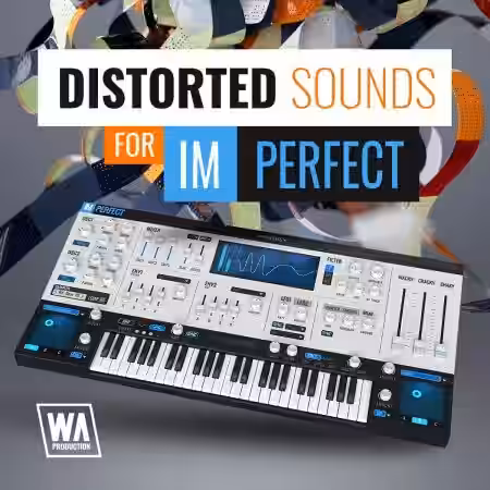 WA Production Distorted Sounds For ImPerfect [Synth Presets] - Sample Pack Artwork