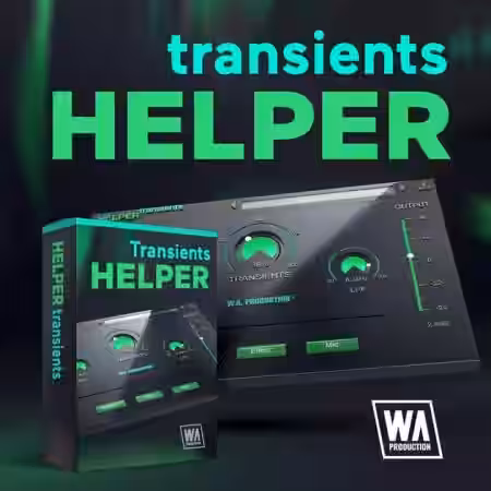 WA Production Helper Transients 2 v2.1.0 [WiN] - Sample Pack Artwork