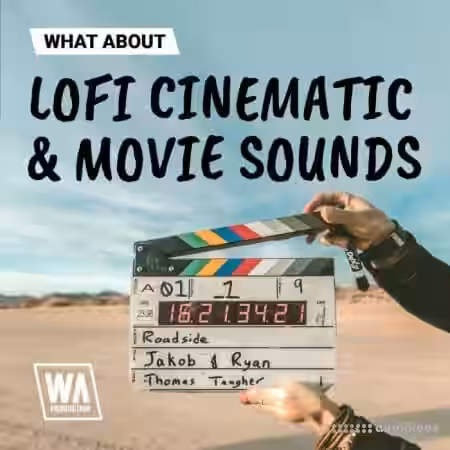 WA Production Lofi Cinematic and Movie Sounds [WAV, MiDi, Synth Presets] - Sample Pack Artwork