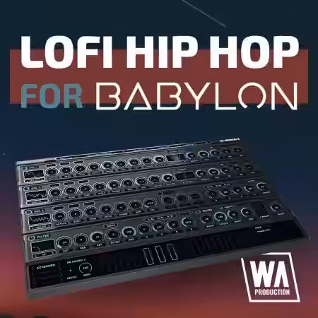 WA Production Lofi Hip Hop For Babylon [Synth Presets] - Sample Pack Artwork