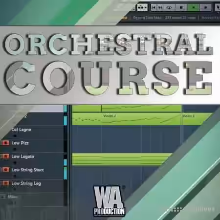 WA Production Orchestral Course [TUTORiAL] - Sample Pack Artwork
