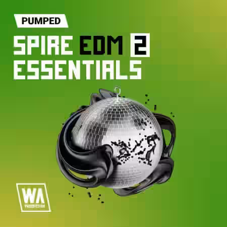 WA Production Pumped Spire EDM Essentials 2 [Synth Presets] - Sample Pack Artwork