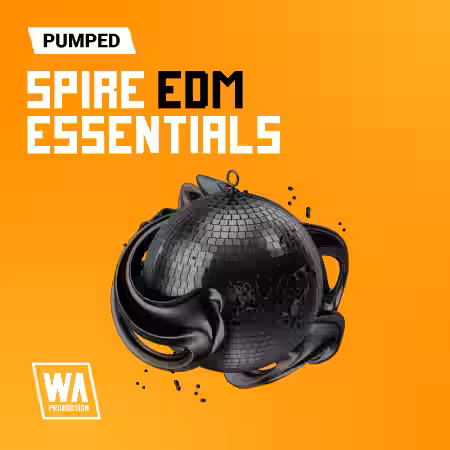 WA Production Pumped Spire EDM Essentials [Synth Presets] - Sample Pack Artwork