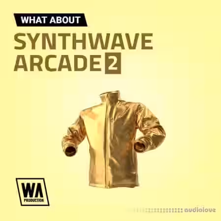 WA Production Synthwave Arcade 2 [WAV, MiDi, Synth Presets] - Sample Pack Artwork
