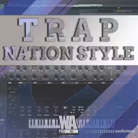WA Production TrapNation Style Track From Scratch [TUTORiAL] - Sample Pack Artwork